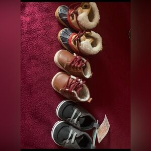 Gap and Carter’s baby shoes and boots
